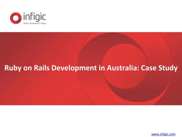 Ruby on Rails Development - case Study