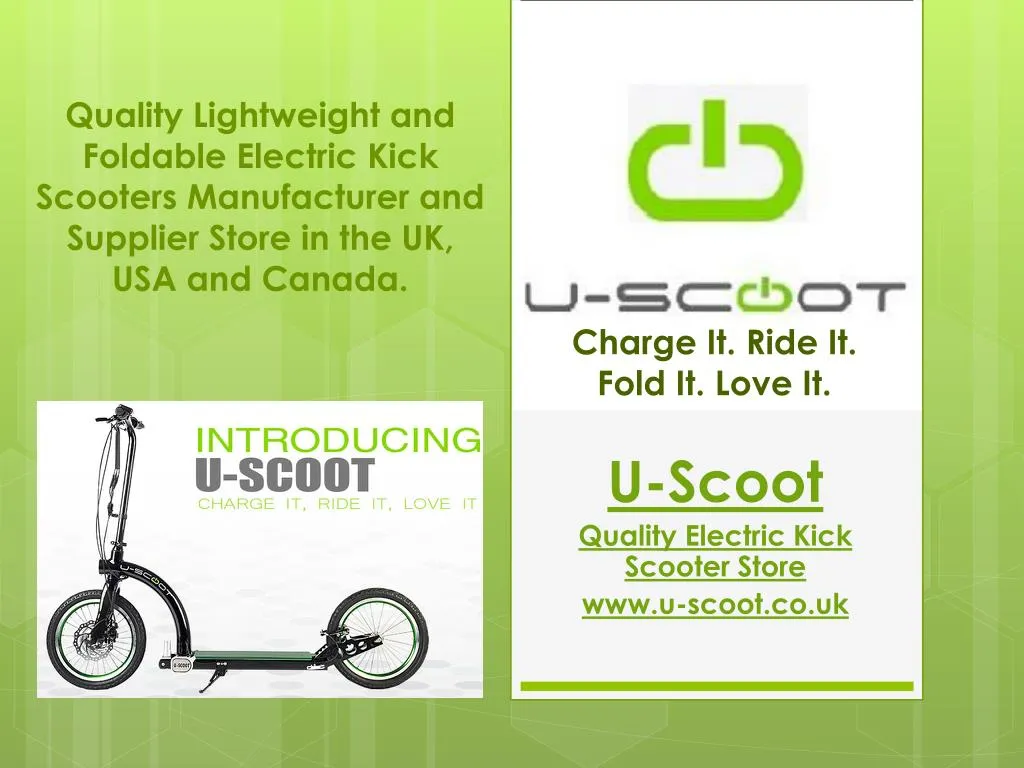 u scoot quality electric kick scooter store www u scoot co uk
