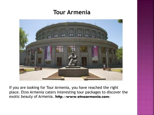 Travel to Armenia