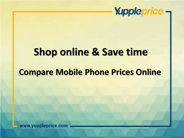 Mobile price comparison online