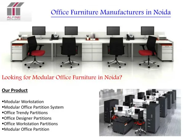 Modular Office Furniture Noida