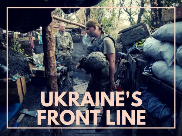 Ukraine's front line