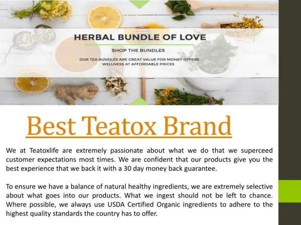 Which Teatox Is The Best