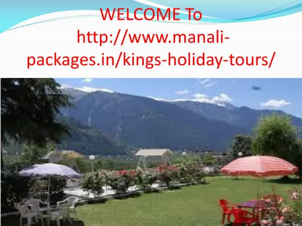 manali packages