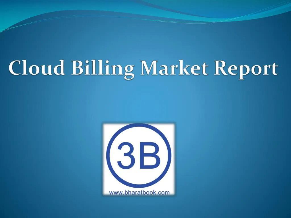 cloud billing market report