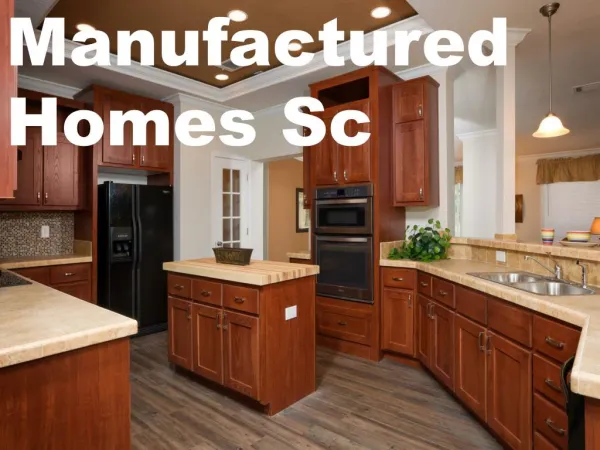 Get Different Manufactured Homes Sc
