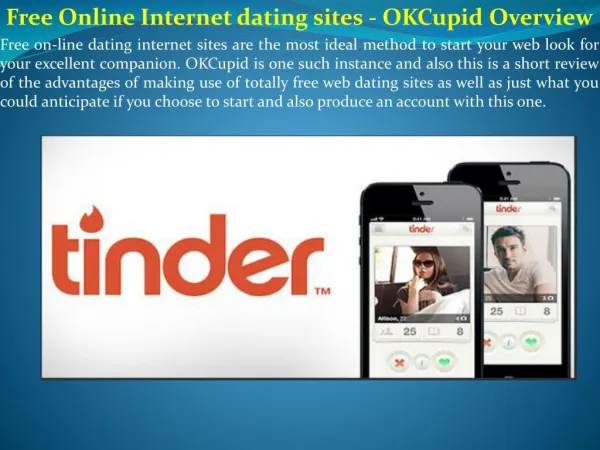Free Online Internet dating sites - OKCupid Overview