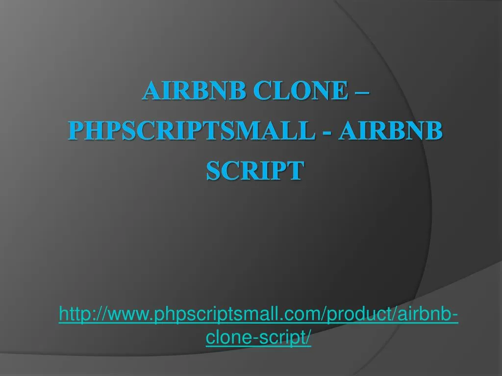 http www phpscriptsmall com product airbnb clone script