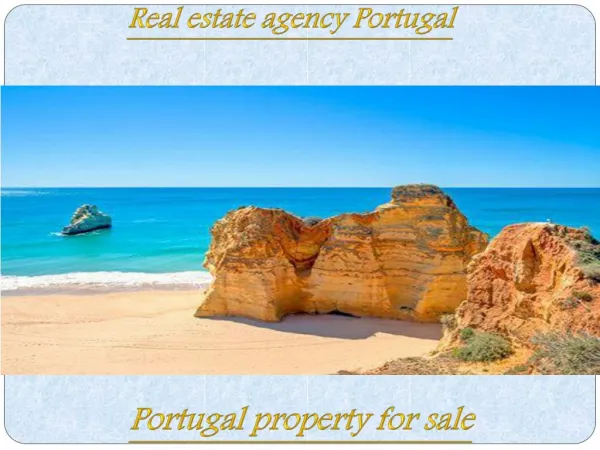Investment property in portugal