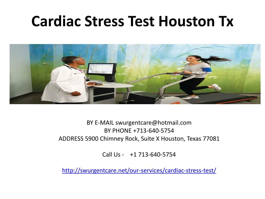 cardiac stress test houston tx