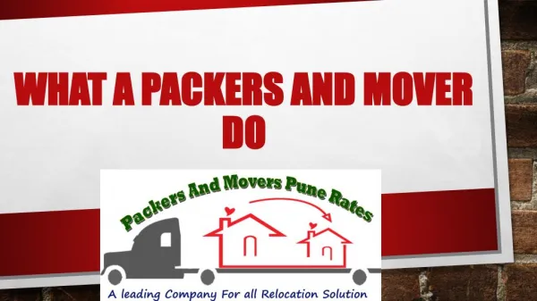 How best packers and movers works in Pune