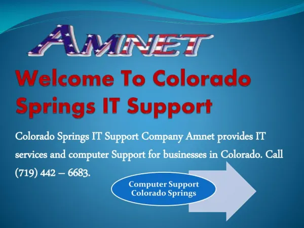 Computer Support Colorado Springs