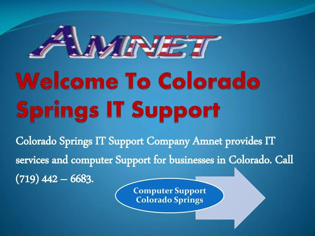 welcome to colorado springs it support