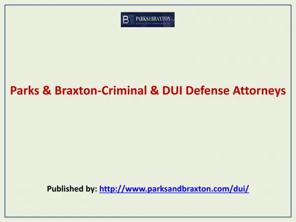 Criminal & DUI Defense Attorneys