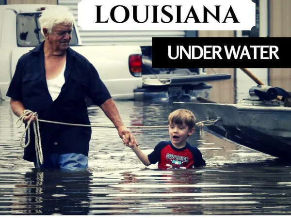 Louisiana under water