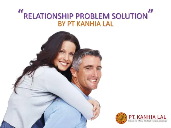 RELATIONSHIP PROBLEM SOLUTION