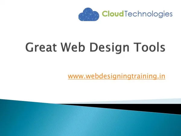 Web Designing Training in chennai
