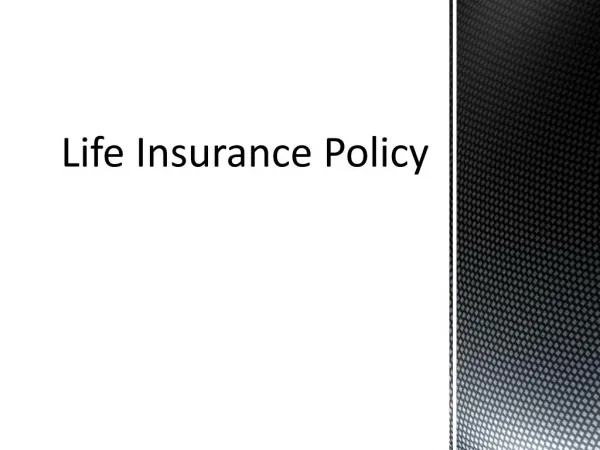 Life Insurance Policy as Tax Saving Instrument