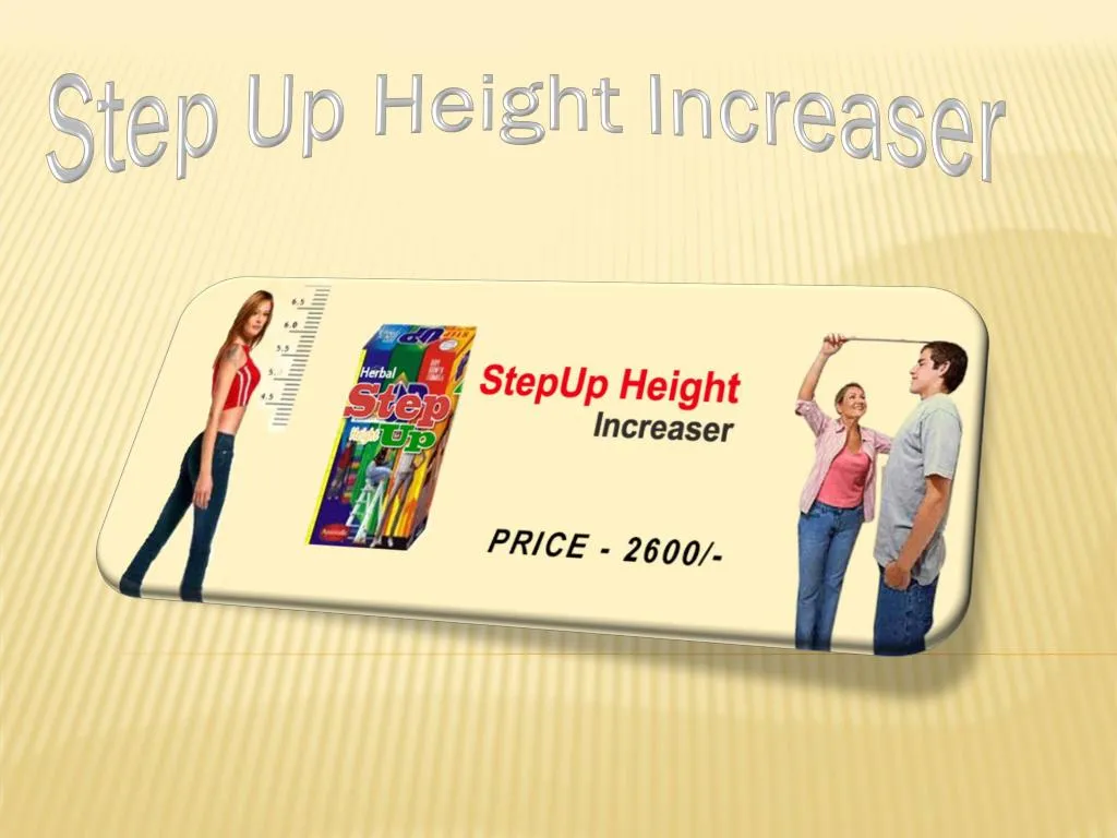 step up height increaser