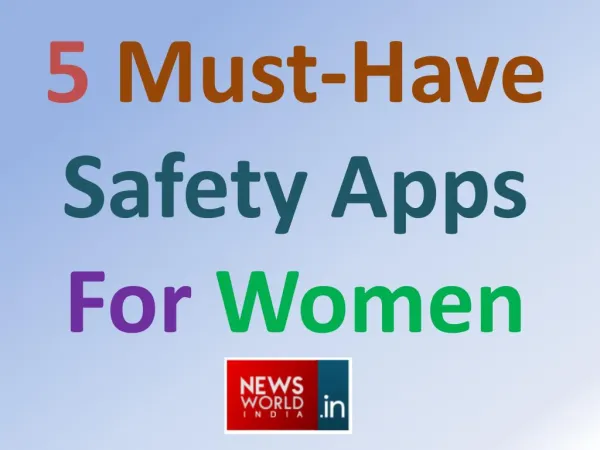 5 Must-Have Safety Apps For Women