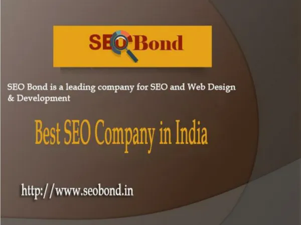 Affordable SEO (Search Engine Optimization) Services in India | SEOBOND