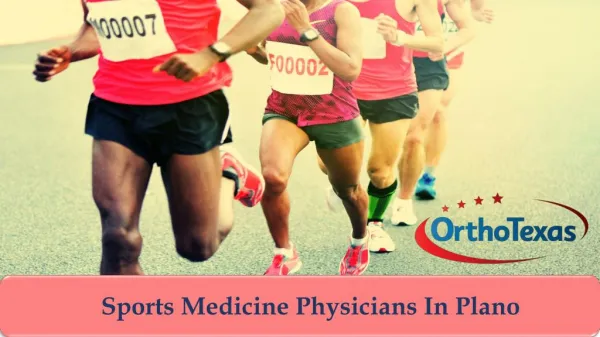 Sports Medicine Physicians In Plano