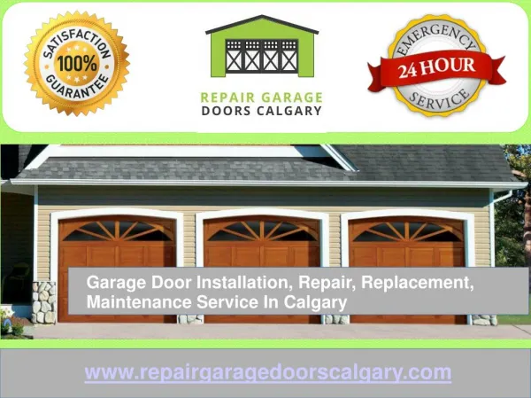 Calgary Garage Door Specialists – Residential & Commercial Garage Door
