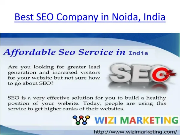 SMO Services India-WIZI MARKETING