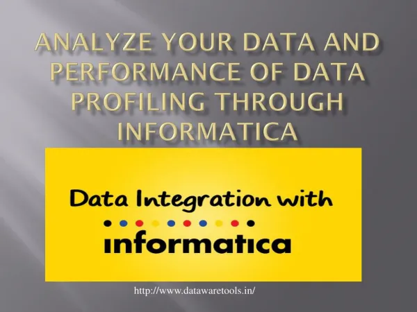 Informatica Training in chennai