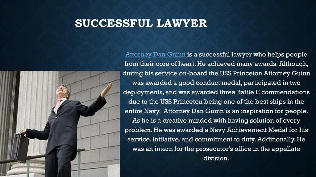 successful lawyer