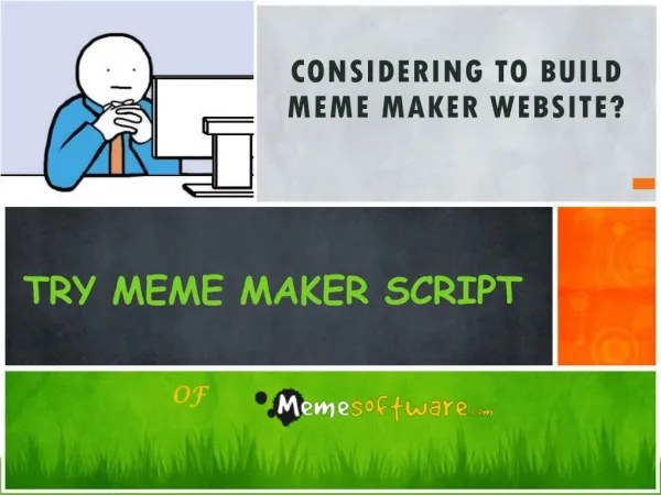 Try Meme Maker Script of Meme Software