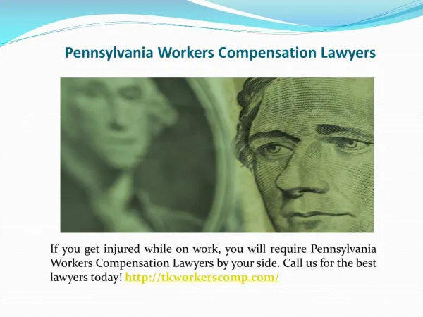Workers Compensation Settlement Pennsylvania