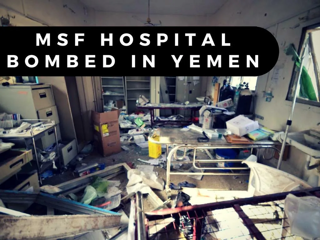 msf healing facility shelled in yemen