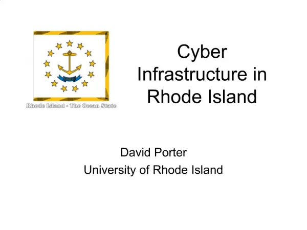 Cyber Infrastructure in Rhode Island