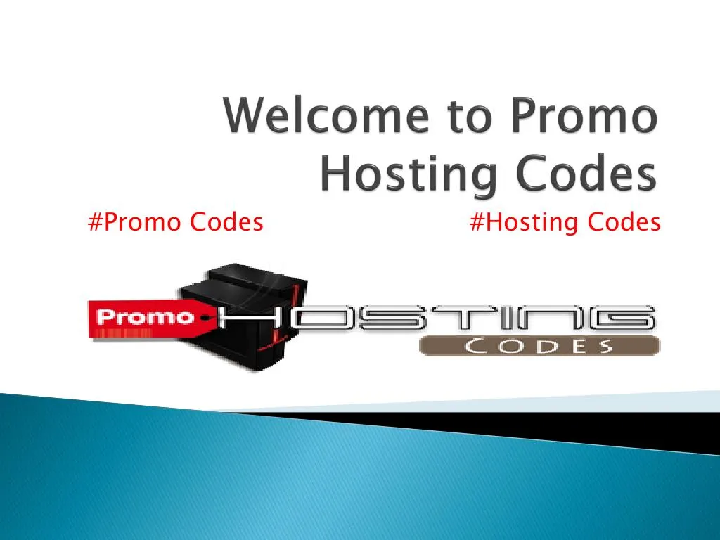 welcome to promo hosting codes