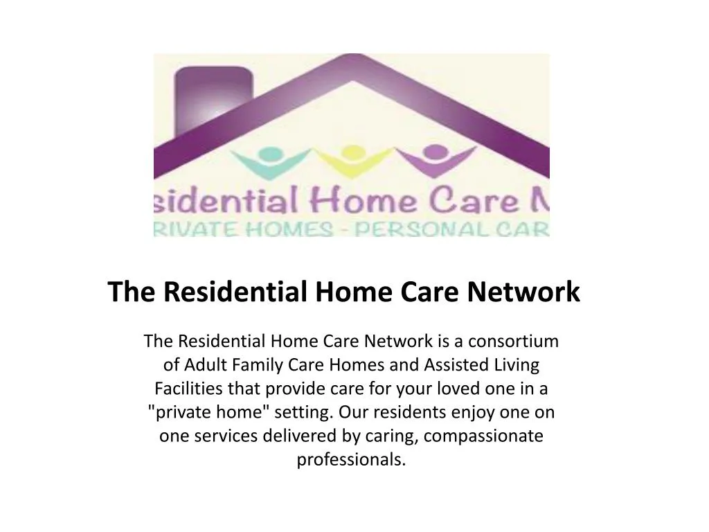 the residential home care network