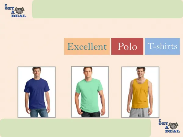 Excellent Polo T-shirt Collection - I Get A Deal
