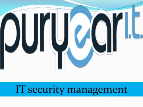 IT security management