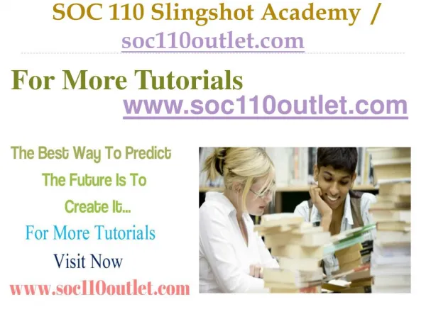 SOC 110 Slingshot Academy / soc110outlet.com
