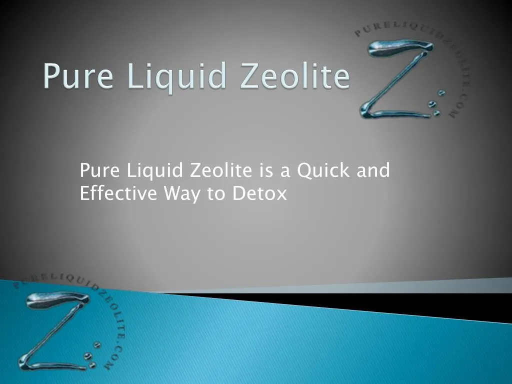 pure liquid zeolite