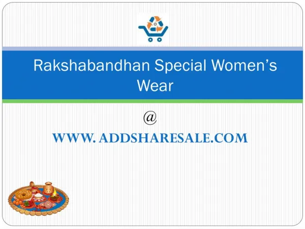 Rakshabandhan Special Wholesale Women's Wear