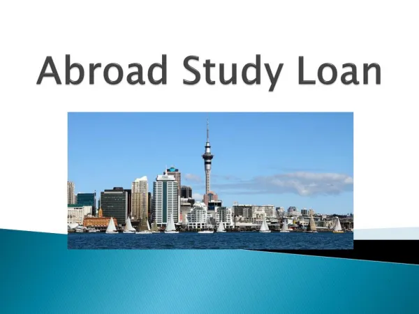 Abroad Study Loan : Astrive Student Loans - What Are They?