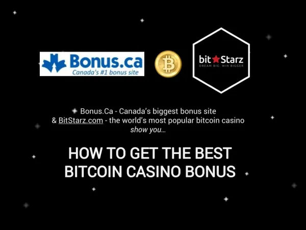 Bonus.ca's Guide to BitStarz.com
