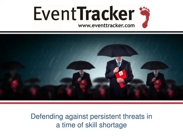 Defending against persistent threats in a time of skill shortage - A.N. Ananth | Secure Bermuda - 2016
