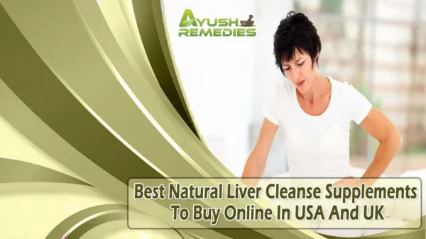 Best Natural Liver Cleanse Supplements To Buy Online In USA And UK