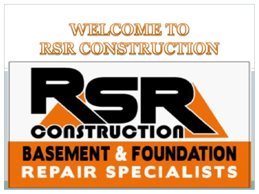 welcome to rsr construction
