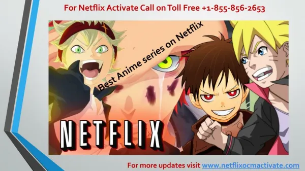 Www netflix com call 1 855-856-2653 - Best Anime series on Netflix to watch