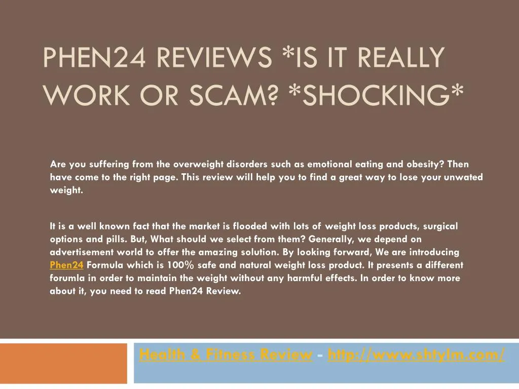 phen24 reviews is it really work or scam shocking