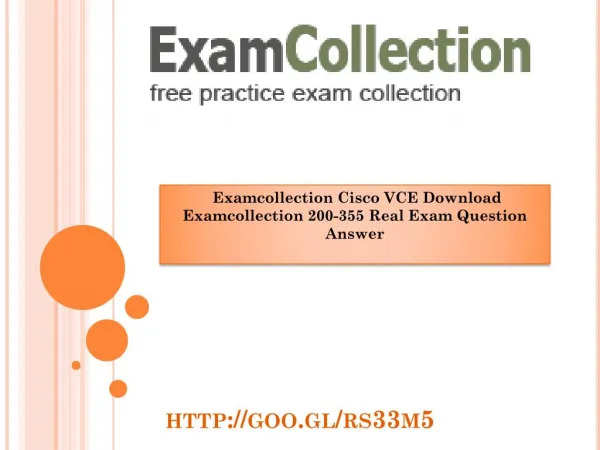 Pass your exam with Examcollection