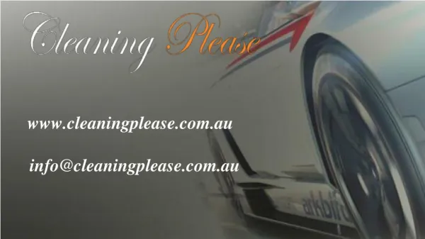 Mobile Car Cleaning Company in Melbourne